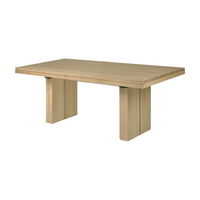 Double Extendable Dining Table