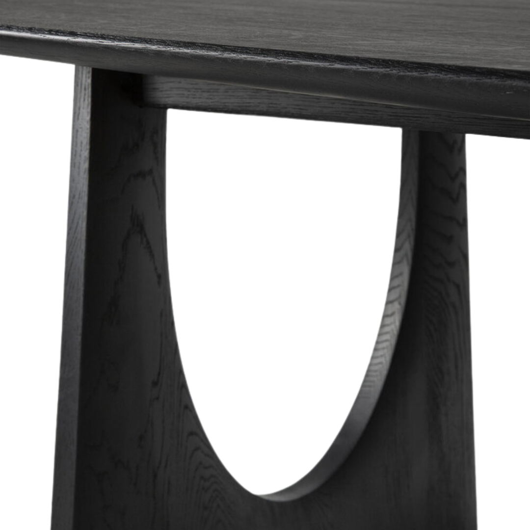 Geometric Rectangular Dining Table