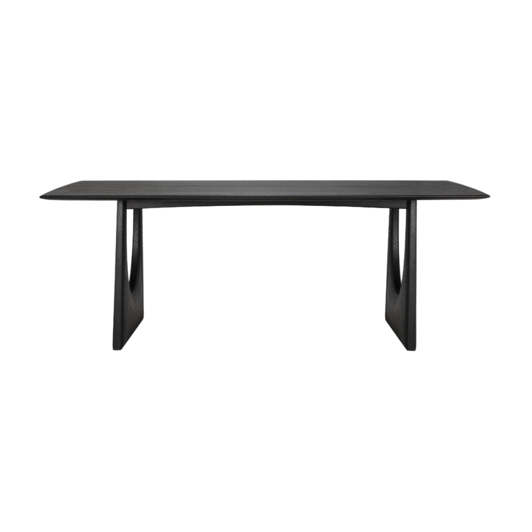 Geometric Rectangular Dining Table