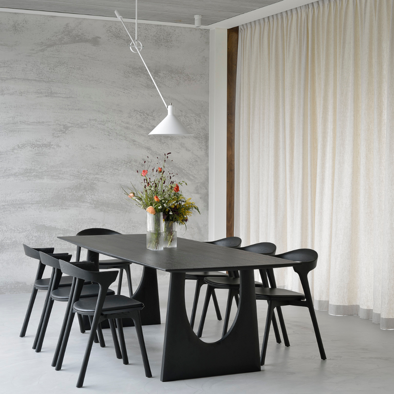 Geometric Rectangular Dining Table