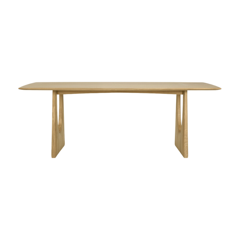 Geometric Rectangular Dining Table