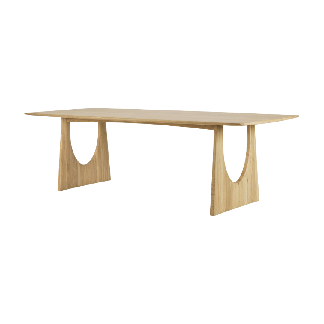 Geometric Rectangular Dining Table