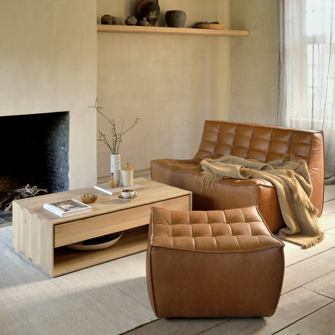 N701 Modular Sofa, Leather